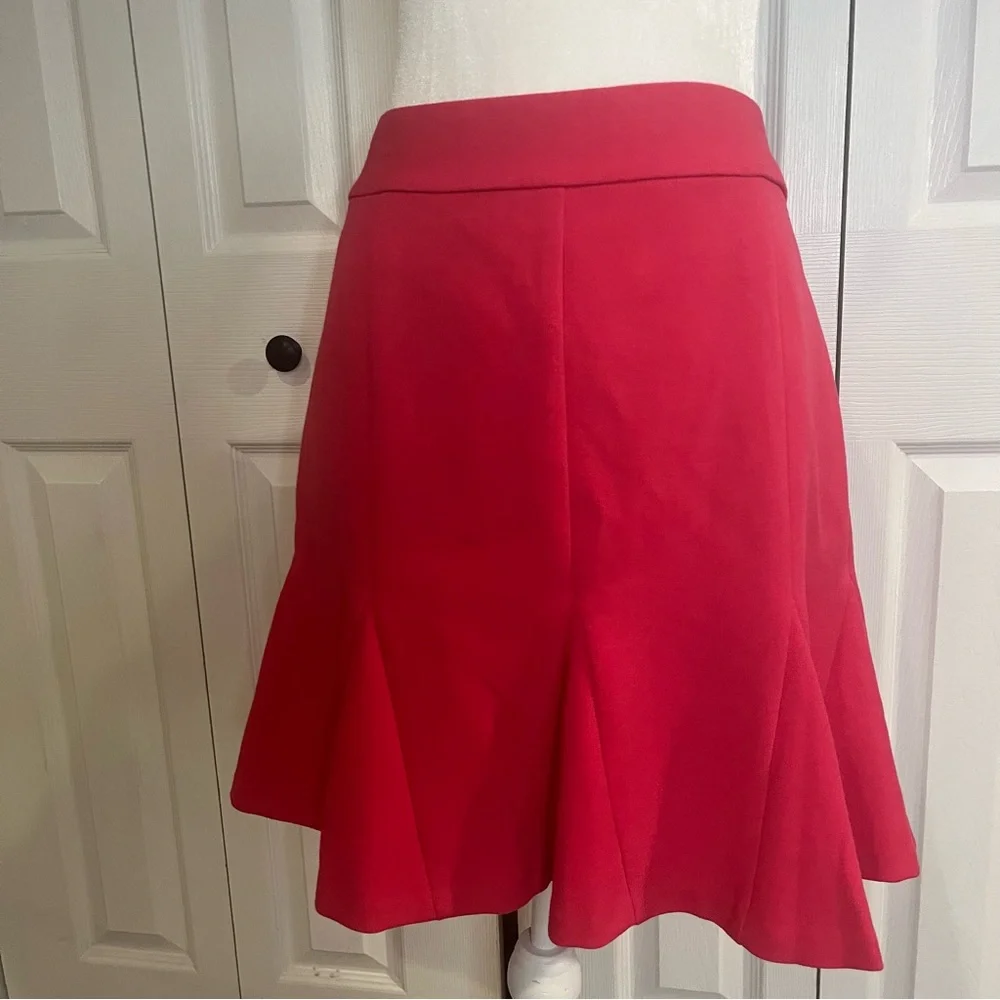 Banana republic,  fuchsia Flared Women's Skirt, Size 8
